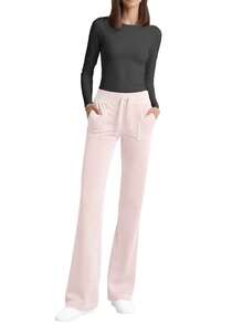 Juicy Couture Women's Pants Pink - Hồng - Xem 3