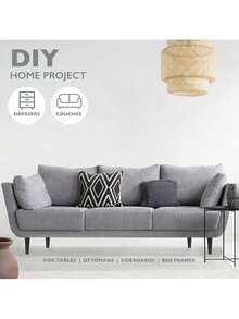 Bộ 4 chân gỗ màu đen hình nón thay thế cho bàn cà phê, chân bàn ghế, chân ghế sofa, chân ghế đơn, chân ghế sofa đôi, chân ghế đôn, chân bàn trang điểm, chân bàn phụ. - màu đen - Xem 4