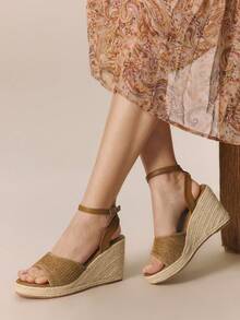 Styleloop Women Platforms & Wedge Sandals - Brown - View 3