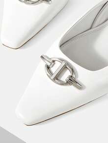 Mnmlis Women Flats - White - View 3