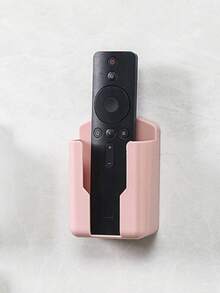 1PC Remote Control Storage Rack, Wall-Mounted Air Conditioner Remote Control Storage Box Without Drilling - Multicolor - View 2