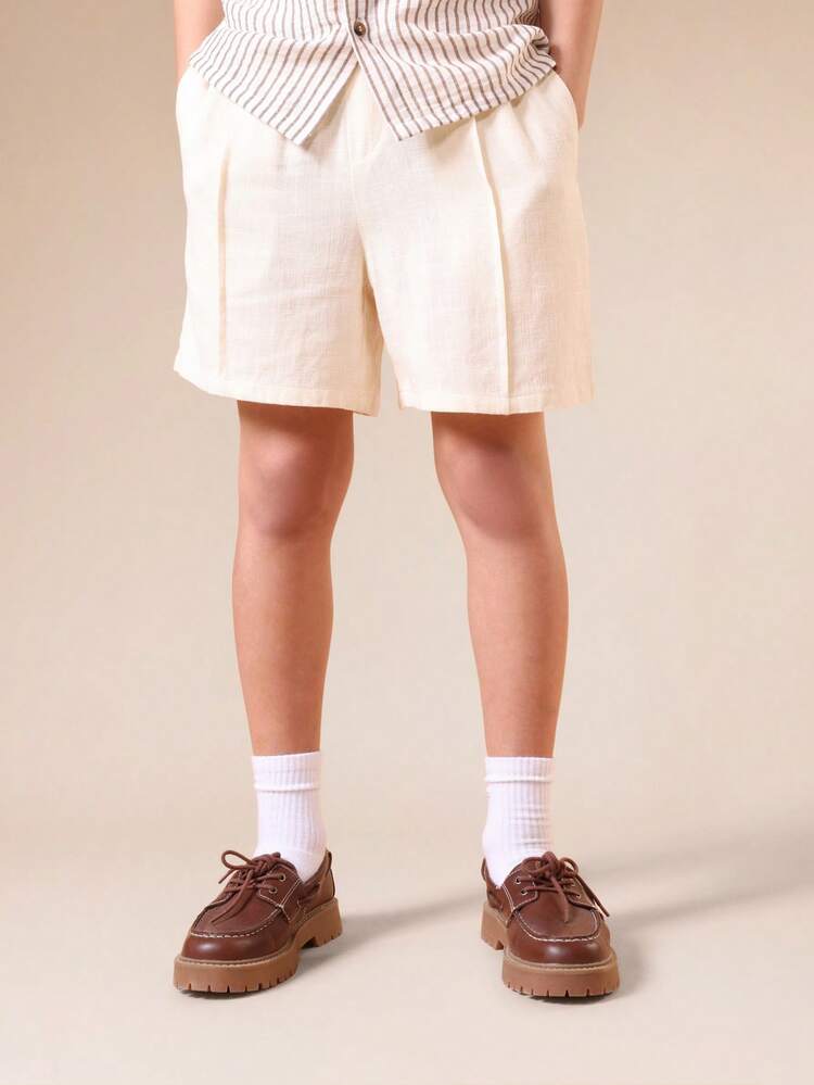 SUMWON Tween Boys Shirt Co-Ords - Apricot - View 4