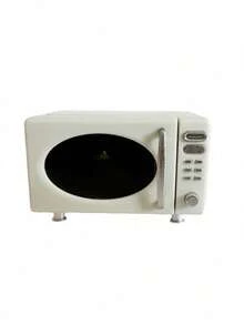 Miniature Kitchen Model Set - Realistic Microwave & Cooking Utensils Replica, Tiny Kitchen Props For Photography, Dollhouse, DIY Crafts, Home Decor, Collector's Gift For Foodies & Model Enthusiasts - Beige - View 7
