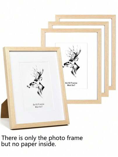 Wooden Photo Frames For Picture Wall 15X20 20X25 30X40 A4 Wood Color Pictures Frame Stand For Pictures Photo Decor Commemorative Gift