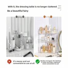 Single Corner Bathroom Counter Top Storage Box, Suitable For 90 ° Angle, Can Be Used As Bedroom Dresser Tray, Cosmetics Storage Rack, Bathroom Counter Top Storage Box, Kitchen Condiment Rack And Perfume Bottle Tray, Suitable For Holiday Beach, Bathroom, Bedroom And Other Places, Large Capacity. - Clear - View 6