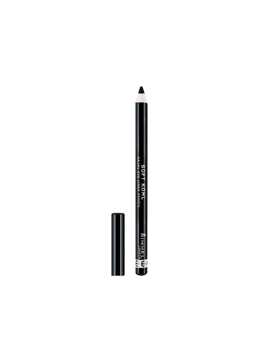 Rimmel Soft Kohl Kajal Eye Liner Pencil 061 Jet Black 1.2 G - 061 Jet Black - View 1