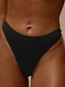 MUSERA ESSENTIALS 印花高腰丁字裤三件装 性感内衣 约会可爱晚宴必备 春夏度假 - 彩色 - 查看 3