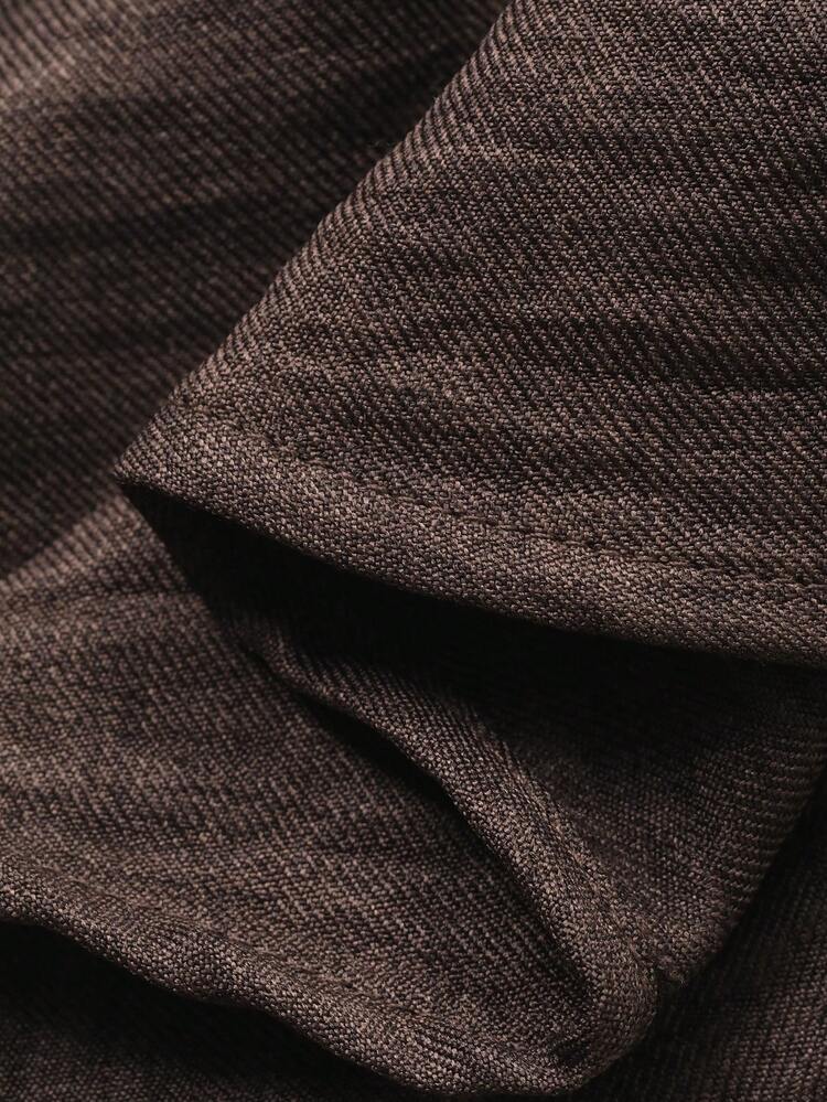 2pcs Women Floral Embroidered Shirt And Skirt Set