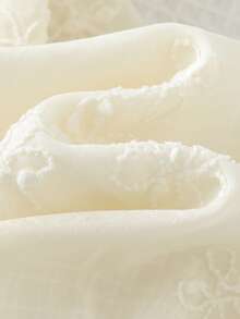 Cozy Pixies 女婴圆领荷叶边无袖收腰连体衣，百搭舒适 - 杏色 - 查看 8