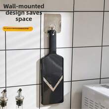 1pc Vegetable Salad Slicer Grater Shredder For Cabbage Lettuce Purple Cabbage Cucumber Bok Choy, Multi-Function Cabbage Slicer. - Black - View 6