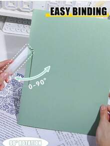 5 tập hồ sơ khổ A4 màu ombre có nắp mở xoay, chống thấm nước, chống bụi, dùng để đựng giấy tờ học tập, tài liệu văn phòng, giấy vẽ, đồ dùng học tập. - Nhiều màu - Xem 2