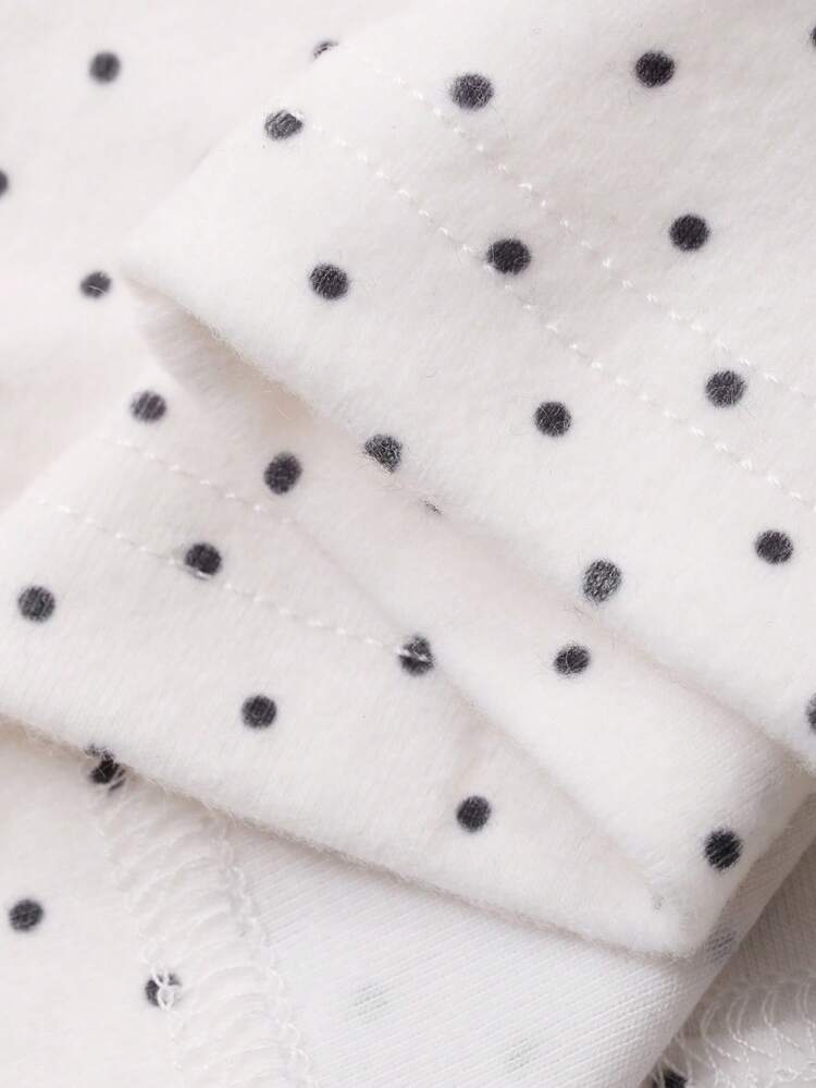 Women's Korean Style Polka Dot Elegant Sleeveless Bow Blouse