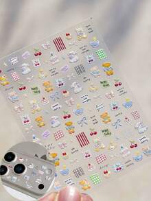 创意 DIY 镜面贴纸，适用于 11Pro 12Pro 13Pro 14Pro 15Pro 16Pro 17Pro 镜头和手机壳，独特的礼物创意，表达自我的装饰，保护膜，美观的手机配件。 - 彩色 - 查看 1