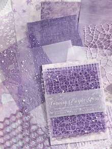 1 件轻质网状拼贴画套装，混合材质无粘性日记纸。 - 套裝 - 查看 3