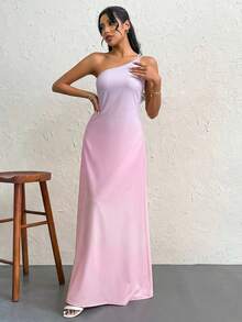 Firerie Đầm dự tiệc/hẹn hò màu ombre dành cho nữ - Bụi tím - Xem 6