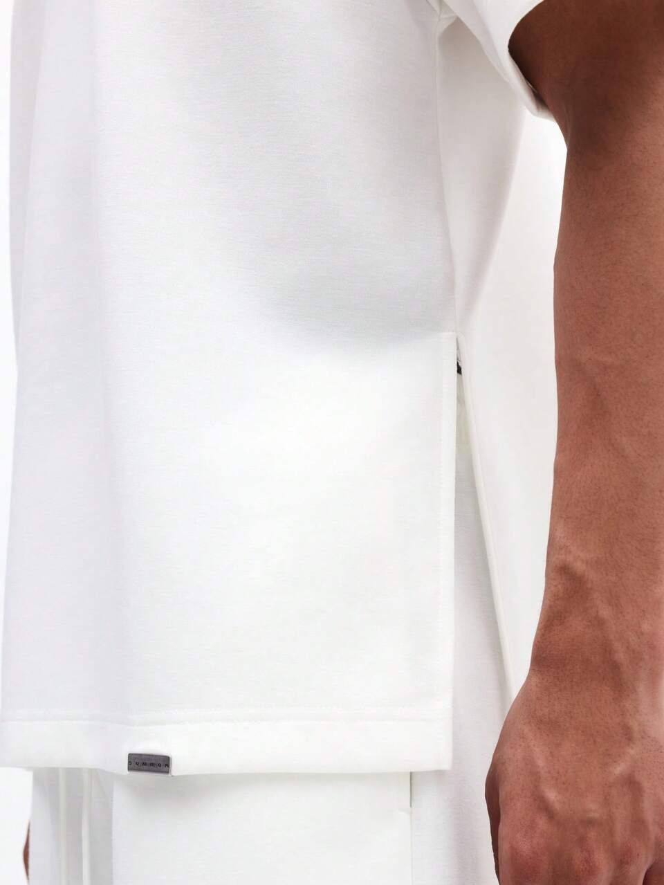 SUMWON Ensemble coordonné décontracté avec t-shirt à manches courtes blancs et shorts, tenue d'été décontracté, ensemble court taille S, ensemble co-ord taille S, ensemble de vêtements courts taille S, tenue blanche