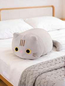 POKOJA LAND 可爱的长尾巴小猫毛绒玩具，逼真的小猫造型，棕色、白色、灰色、黑色可选。温暖的猫咪毛绒玩偶，送给朋友、孩子都非常可爱，是生日、情人节、复活节、儿童节和其他节日的完美礼物，也是派对礼物的理想选择。 - 彩色 - 查看 12