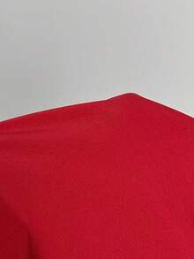 SHEIN Lady Vestito midi da donna con laccio al collo di colore rosso - Rosso - Visualizzare 9