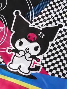 HELLO KITTY AND FRIENDS | SHEIN Tas Tote Wanita Motif Kartun Tahan Air Kapasitas Besar - grafiti - View 4