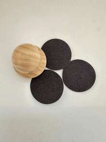 1 pieza Limador de uñas de madera para mascotas, herramienta de aseo para perros, raspador de uñas desmontable para el hogar, abrasivo reemplazable, estilo de primavera a verano - Multicolor - Ver 12