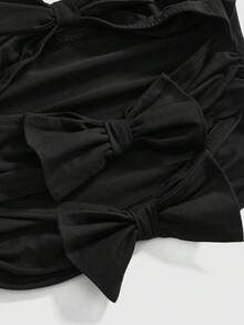 ROMWE Y2K Black Cute Butterfly Print Cropped Camisole Top, Suitable For Music Festival - Black - View 3