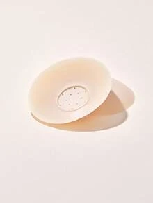 LUVLETTE Reusable Not Sticky Self-Adhesive No-Show Silicone Light Nude Nipple Covers-No Glue In The Middle-Vanilla - Vanilla - View 9