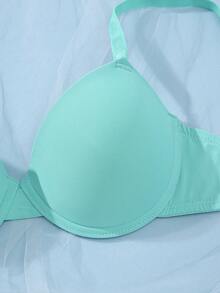 3pcs/Set Women's Underwire Bras - Multicolor - View 3