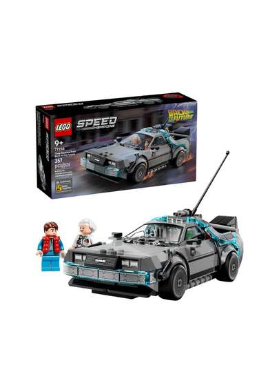 LEGO Speed Champions Time Machine from Back to the Future Kids 9Years+ 77256