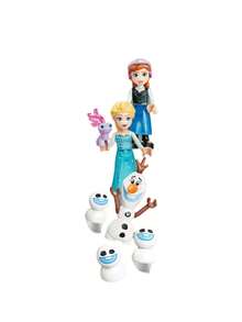 LEGO Disney™ Elsa's Ice Castle & Snow Ride Adventure Kids 4Years+ 43281 - Multicolor - View 3
