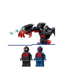 LEGO Marvel Miles Morales Mech Vs. Spider-Man 2099 Kids 6Years+ 76337 - Multicolor - View 3