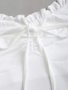 Sweetra Y2K Sexy Backless Butterfly Versatile Pleated Chiffon Maxi Dress - White - View 7