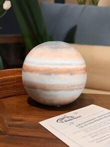 POKOJA LAND 行星毛绒抱枕玩具，逼真的地球、太阳、月亮、火星和其他行星毛绒填充玩偶靠垫，太空主题装饰枕，桌面装饰，床沙发装饰收藏，生日礼物、万圣节、复活节、感恩节、儿童节和其他节日惊喜，派对礼物 - 彩色 - 查看 7