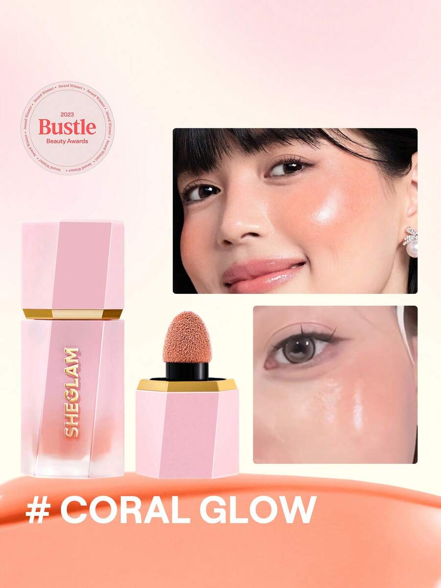 SHEGLAM Color Bloom 液態腮紅-Coral Glow - Coral Glow - 查看 1