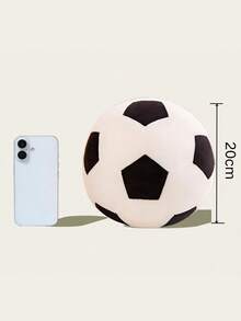 POKOJA LAND Simulation Soccer Plush Toy Soft Soccer Pillow, Bedroom And Sofa Soccer Decorations, Party Decorations, Great Birthday Holiday Gift For Kids Boyfriend, Surprise Gift For Fans - Multicolor - View 2