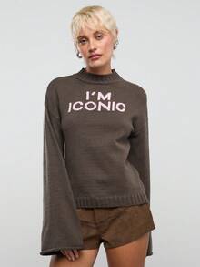 COUREZ Suéteres para mujer - Verde militar - Ver 1