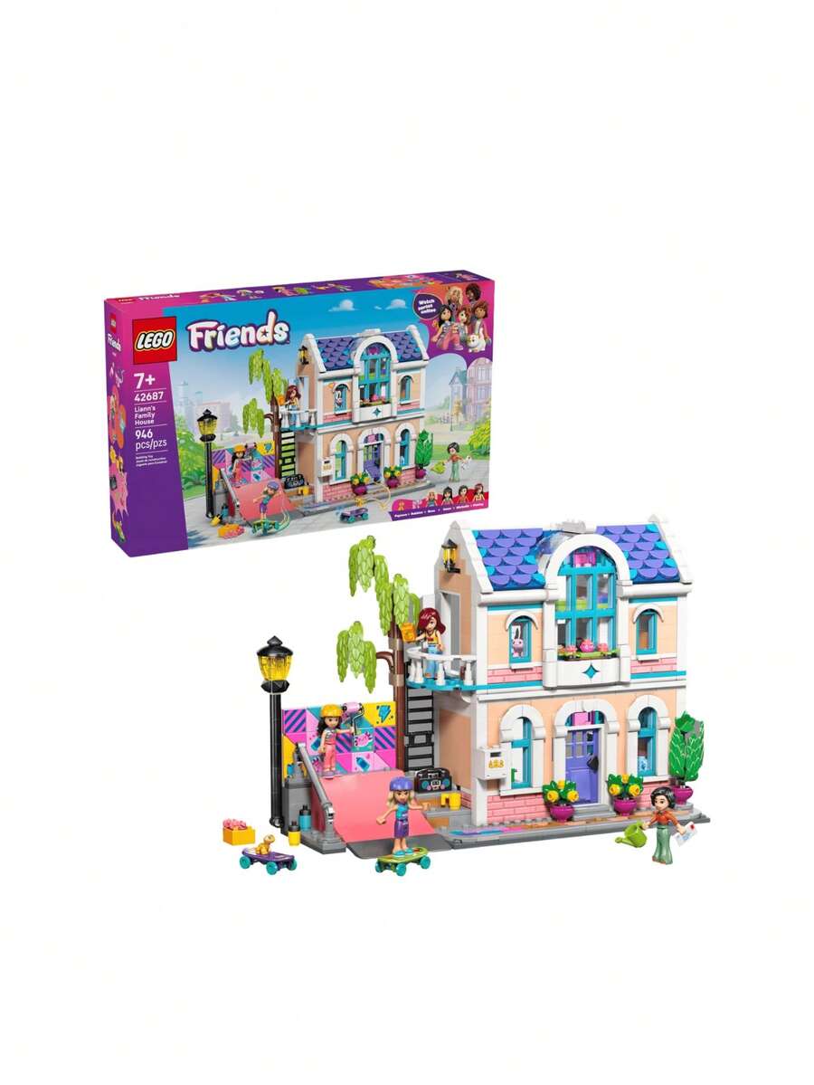 LEGO Friends Liann's Family House Kids 7Years+ 42687 - Multicolor - View 1