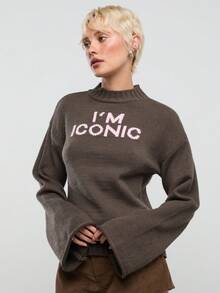 COUREZ Suéteres para mujer - Verde militar - Ver 6