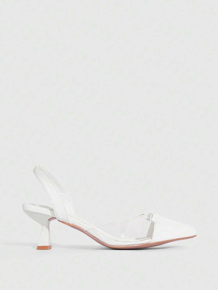 CUCCOO SZL New Arrival Women's High Heel Sandals, Sexy Jelly Patchwork PU Leather High Heels For Wedding Party