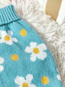 PETSIN 1 件圣诞节节日雏菊宠物毛衣冬季加厚保暖宠物衣服 - 彩色 - 查看 5