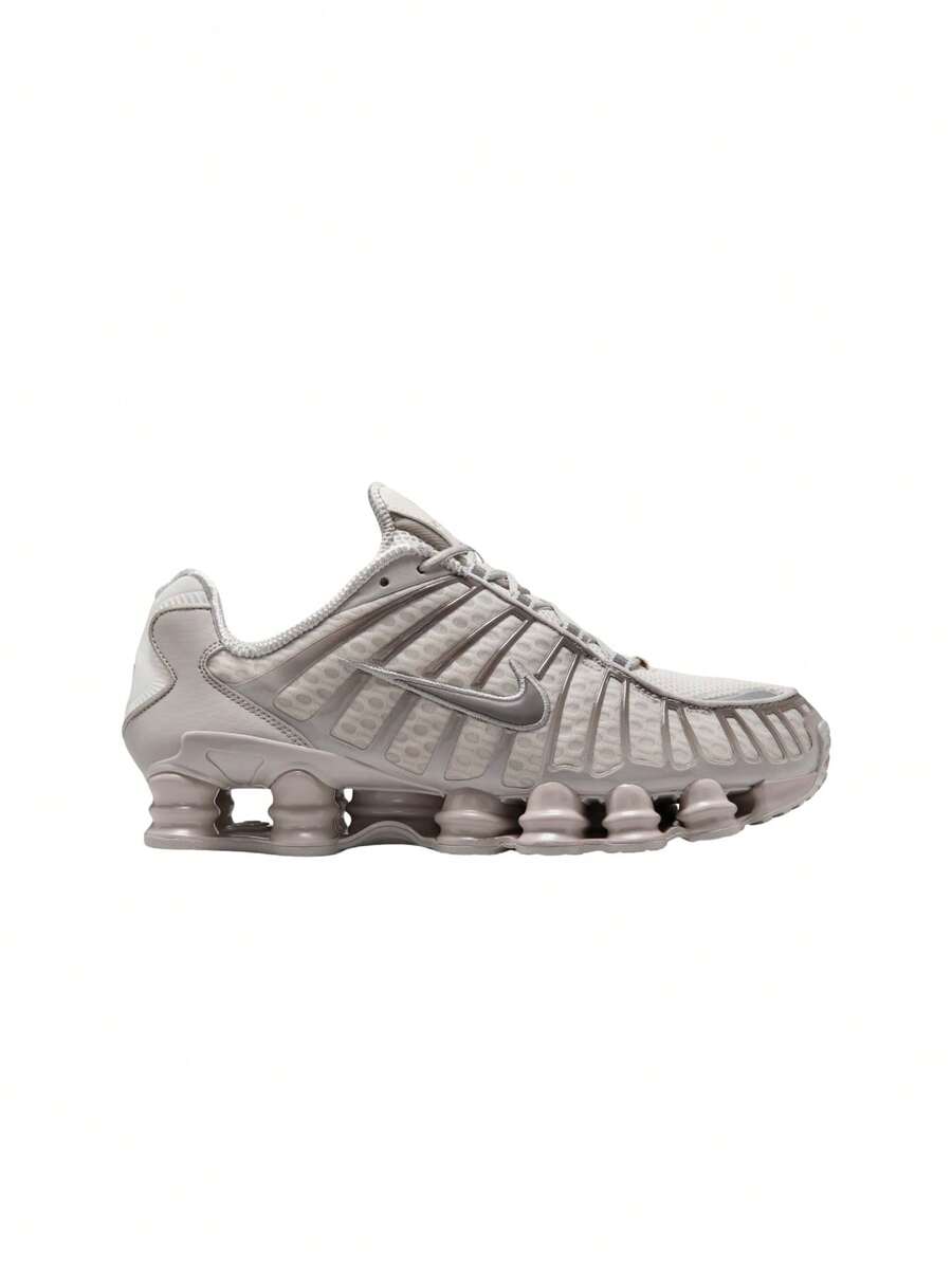 Nike Shox TL Men's Sneakers Grey AV3595-104 - Orewood Brown/Cave Stone/College Grey/Silver Metallic - View 1