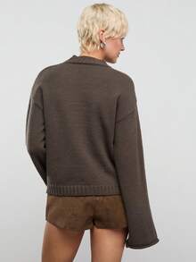 COUREZ Suéteres para mujer - Verde militar - Ver 3