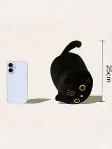 POKOJA LAND 可爱的长尾巴小猫毛绒玩具，逼真的小猫造型，棕色、白色、灰色、黑色可选。温暖的猫咪毛绒玩偶，送给朋友、孩子都非常可爱，是生日、情人节、复活节、儿童节和其他节日的完美礼物，也是派对礼物的理想选择。 - 彩色 - 查看 2