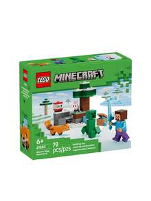 LEGO Minecraft® Steve's Taiga Adventure Kids 6Years+ 21583 - Multicolor - View 3