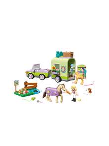 LEGO عربة أطفال لحصان وجحش صغير، للأطفال من سن 7 سنوات فما فوق، 42695 - متعدد الألوان - مشاهدة 5