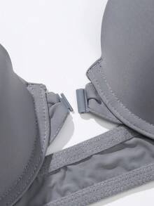 SHEIN 1pc Women's Underwire Bra - Grey - View 6
