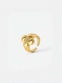 Opalesca Nhẫn đơn nữ, Trang phục, Phong cách cổ điển, Đính hạt, Phụ kiện cưới/cô dâu, Phong cách cổ tích/tiên nữ, Ngọc trai, Dành cho mẹ/phụ nữ/bé gái/người mẹ, Thanh lịch, Cao cấp, Sang trọng, Pha lê, Ngày lễ tình nhân, Quà tặng - Vàng - Xem 4