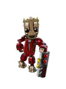 LEGO Marvel Ravager Jumpsuit Groot Kids 10Years+ 76341 - Multicolor - View 3