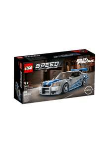 LEGO Speed Champions 2 Fast 2 Furious Nissan Skyline GT-R (R34) Kids 9Years+ 76917 - Multicolor - View 7