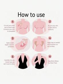 SHAPORA 1 Pack Disposable Non-Woven Bra Liners For Women - Apricot - View 7