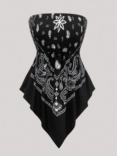 Olithes Halloween Black Print Cropped Camisole Tank Top, Slim Fit Waisted, Summer Sleeveless Crop Top Vintage Print Elastic Tight Cropped Camisole Tank Top, Summer Asymmetric Cropped Camisole, Sleeveless, Unique Design Ladies Summer Top